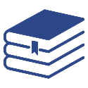 stack of books training icon
